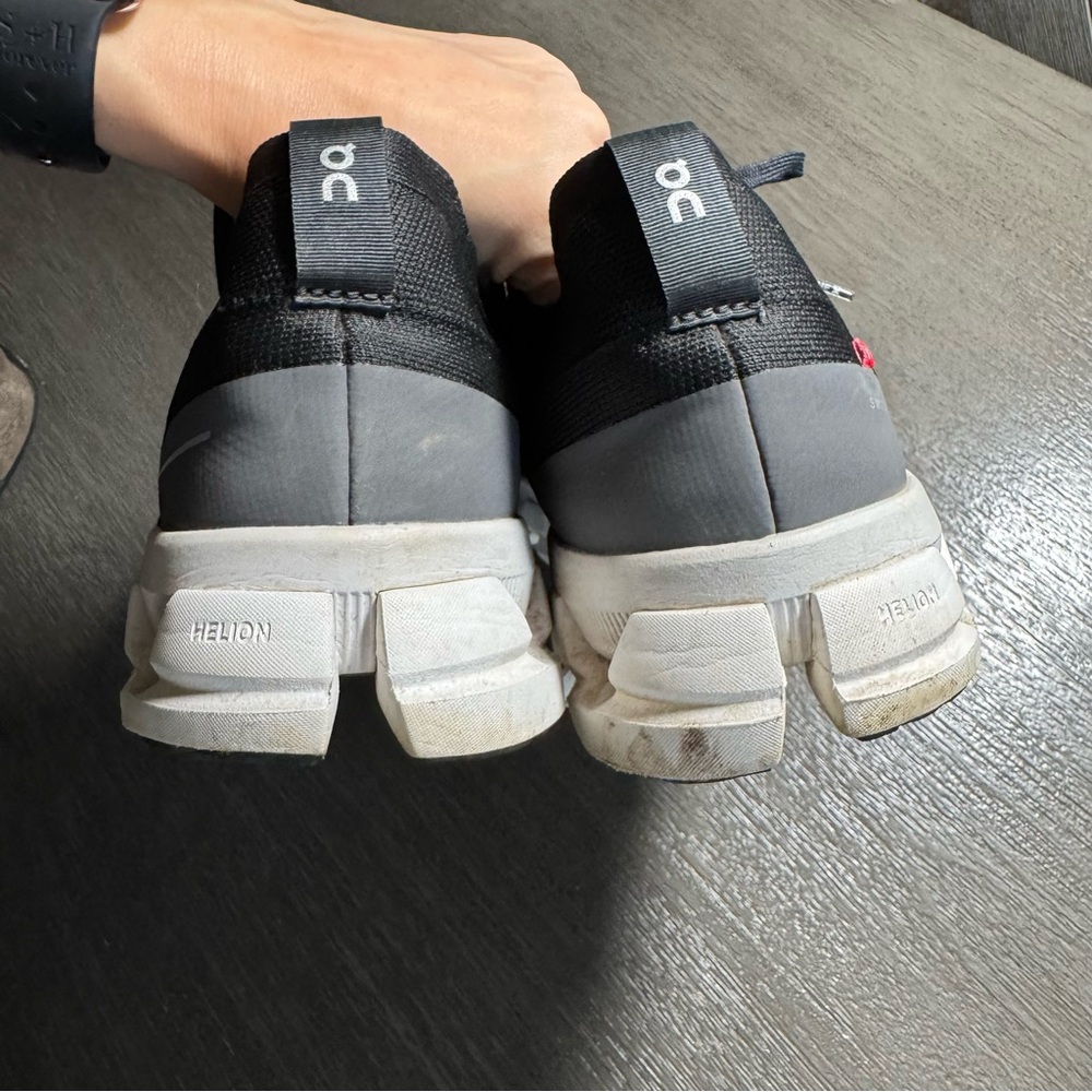 On Running Cloudswift Black And White Tennis Shoes Sneakers 11.5 - Picture 6 of 14